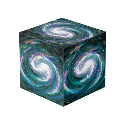 Verkleven melkweg kubus (Achter hoekig)