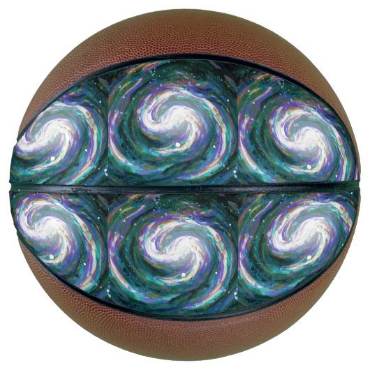 Verkleven melkweg mini basketbal (Voorkant)