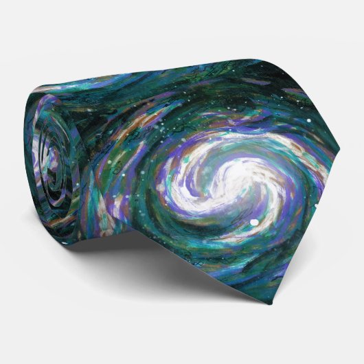 Verkleven melkweg stropdas (Opgerold)