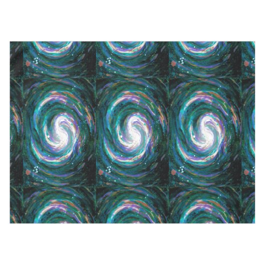 Verkleven melkweg tafelkleed (Voorkant (Horizontaal))