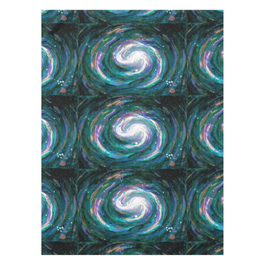 Verkleven melkweg tafelkleed (Voorkant)