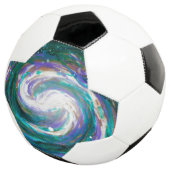 Verkleven melkweg voetbal (Drie kwart)