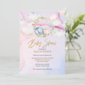 Verklikkerlicht Cute Forest Sleep Beer | BABY SHOW Kaart (Staand voorkant)