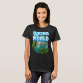 Verklimmen van de wereld Je bezit planeet 1 T-shirt (Voorkant volledig)