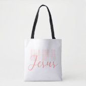 Verkocht aan de op Jezus Faith gebaseerde religieu Tote Bag (Voorkant)