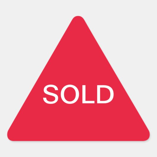verkocht bord sticker (Voorkant)