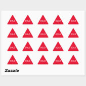 verkocht bord sticker (Vel)
