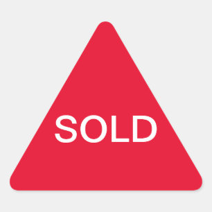 verkocht bord sticker