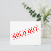 Verkocht Briefkaart (Staand voorkant)