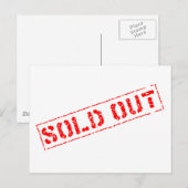 Verkocht Briefkaart (Voorkant / Achterkant)
