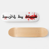 Verkocht door het bloedskateboard skateboard (Horizontaal)