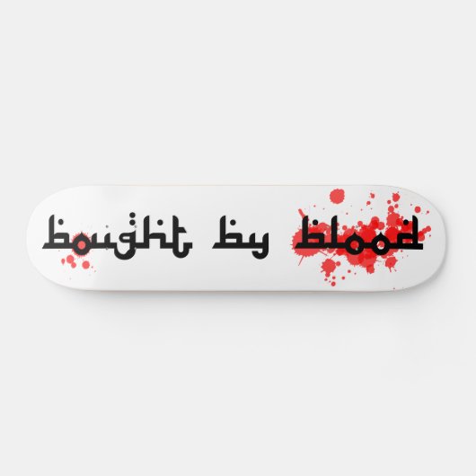 Verkocht door het bloedskateboard skateboard (Horizontaal)