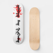 Verkocht door het bloedskateboard skateboard (Voorkant)