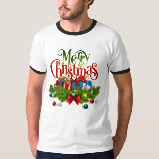 Verkocht door T-shirt Stijl: Heren Basic Ringer T (Voorkant)