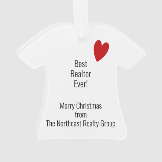 Verkocht gebarentaal van Realtor Ornament (achterkant)