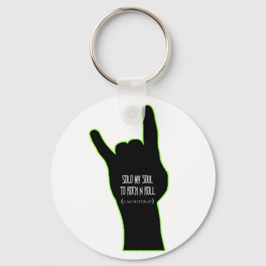Verkocht Mijn sol voor Rock & Roll Sleutelhanger (Voorkant)