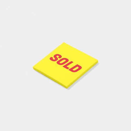 VERKOCHT POST-IT® NOTES (Schuin)