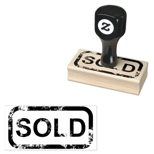 VERKOCHT! RUBBERSTEMPEL (Gestempeld)