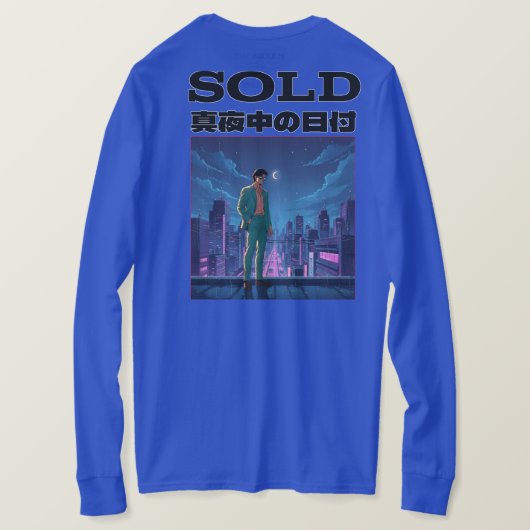 VERKOCHT T-SHIRT (Design achterkant)