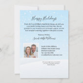 Verkocht Teken Foto Onroerend goed Kerstvakantie K Feestdagenkaart (Achterkant)