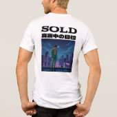 VERKOCHT Tri-Blend SHIRT (Achterkant)