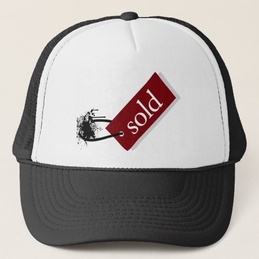 Verkocht Trucker Hat Pet (Voorkant)