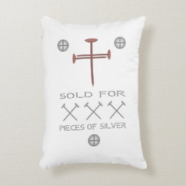 Verkocht voor 30 stuks zilver accent kussen
