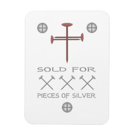 Verkocht voor 30 stuks zilver magneet