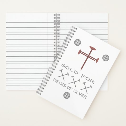 Verkocht voor 30 stuks zilver notitieboek (Binnen)