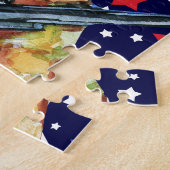 VERKOCHTE DUITSE HERDER LEGPUZZEL (Zijkant)