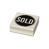 VERKOCHTE RUBBER STAMP RUBBERSTEMPEL (Stempel)