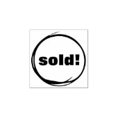 VERKOCHTE RUBBER STAMP RUBBERSTEMPEL (Afrduk)