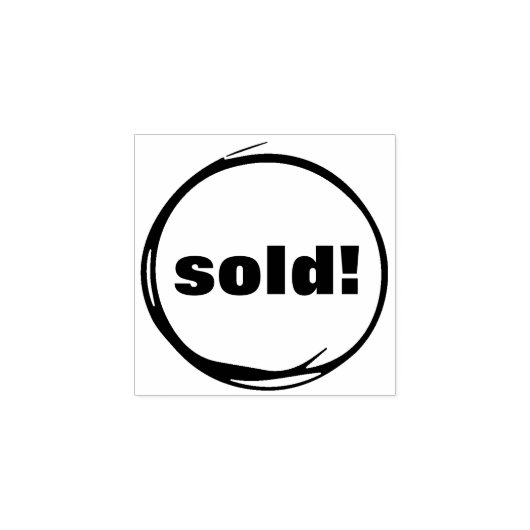 VERKOCHTE RUBBER STAMP RUBBERSTEMPEL (Afrduk)