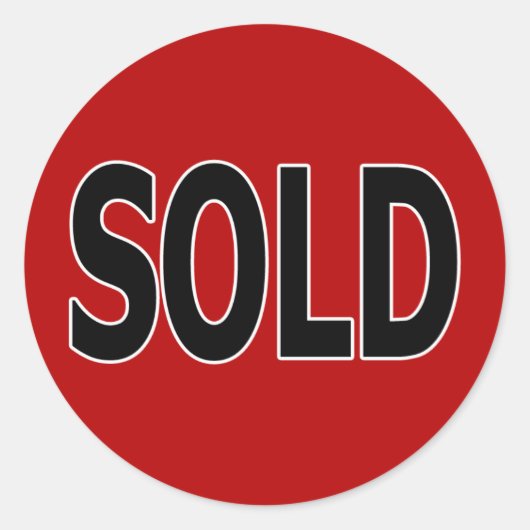 Verkochte Sticker (Voorkant)