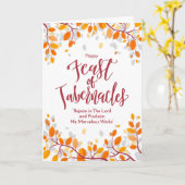 Verkondig Zijn wonderbaarlijke werken Kaart (Gele Bloem)