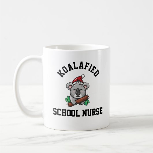 Verkoolde schoolverpleegster koffiemok (Links)