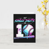 Verkoop 10 jaar oude verjaardag Dubbele cijfers 10 Kaart (Gele Bloem)