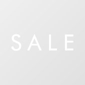 Verkoop 52-inch standaard witte in-store bedrijfsa raamsticker (Vel)