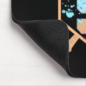 Verkoop 9 jaar oude ijsdruppel 9e verjaardag jonge muismat (Hoek)