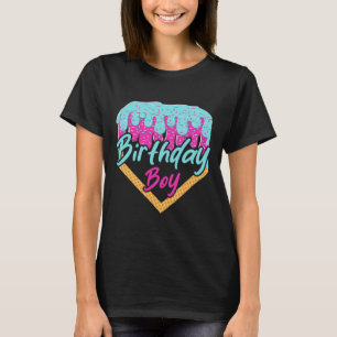 Verkoop 9 jaar oude ijsdruppel 9e verjaardag jonge t-shirt
