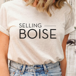 Verkoop Boise - Verkoop Sunset T-Shirt Makelaars
