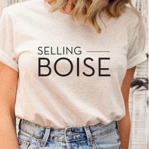Verkoop Boise - Verkoop Sunset T-Shirt Makelaars