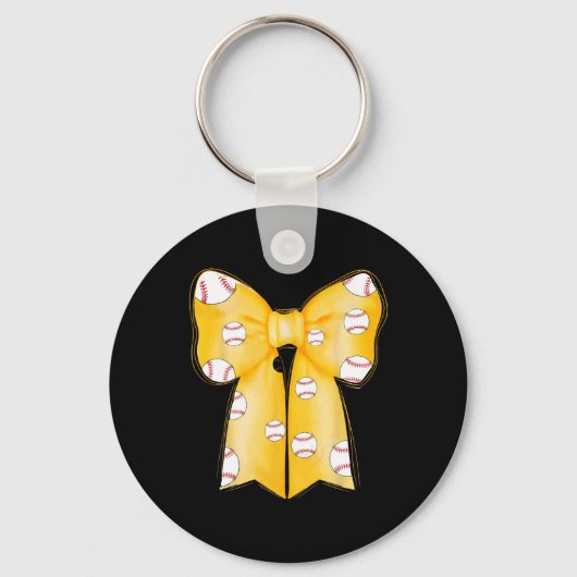 Verkoop Bow Coquette Grappig Verkoop Lover Geel Te Sleutelhanger (Voorkant)