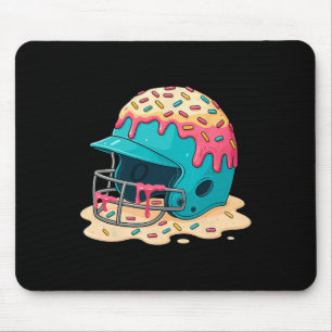 Verkoop Catcher Helmet Met Face Mask Ijsje Drupt Muismat