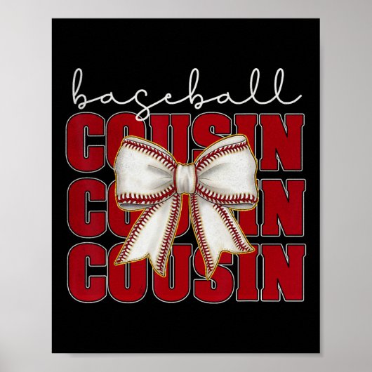 Verkoop Cousin Coquette Bow Sport Lover Moederdag Poster (Voorkant)