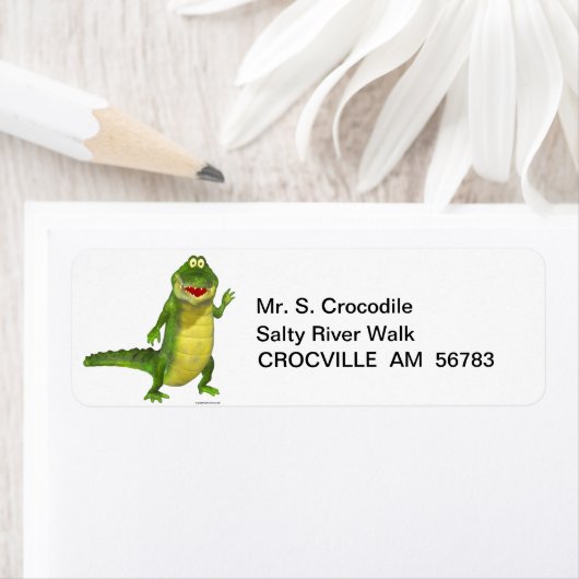 Verkoop de etiketten van het Adres van de Terugkee (Insitu)