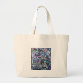 Verkoop + Dingen Fotografische Collage Jumbo Tote Grote Tote Bag