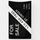 Verkoop door eigenaar House Sale Spandoek (Verticaal)