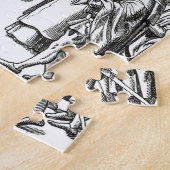 Verkoop door Town Crier na een houtsnip in Praxis  Legpuzzel (Zijkant)