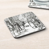 Verkoop door Town Crier na een houtsnip in Praxis  Onderzetter (Linkerzijde)